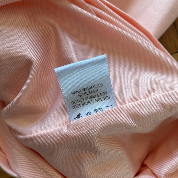 Lovers & Friends Donatella Square Neck Midi Dress In Blush Color Size Small - Picture 11 of 14